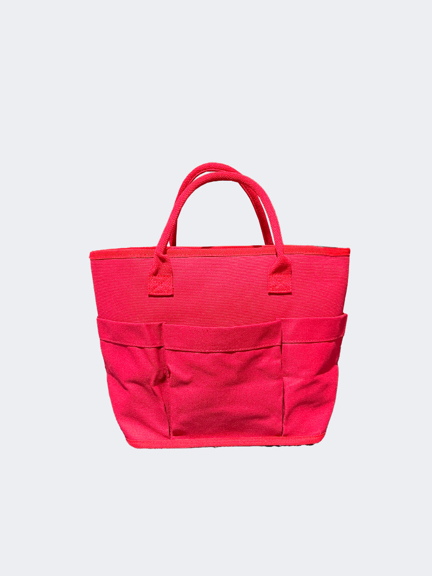 Oil And Gaz Stylish And Spacious Women Lifestyle Bag Red