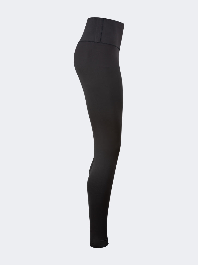 Oil And Gaz Plain Women Lifestyle Tight Black