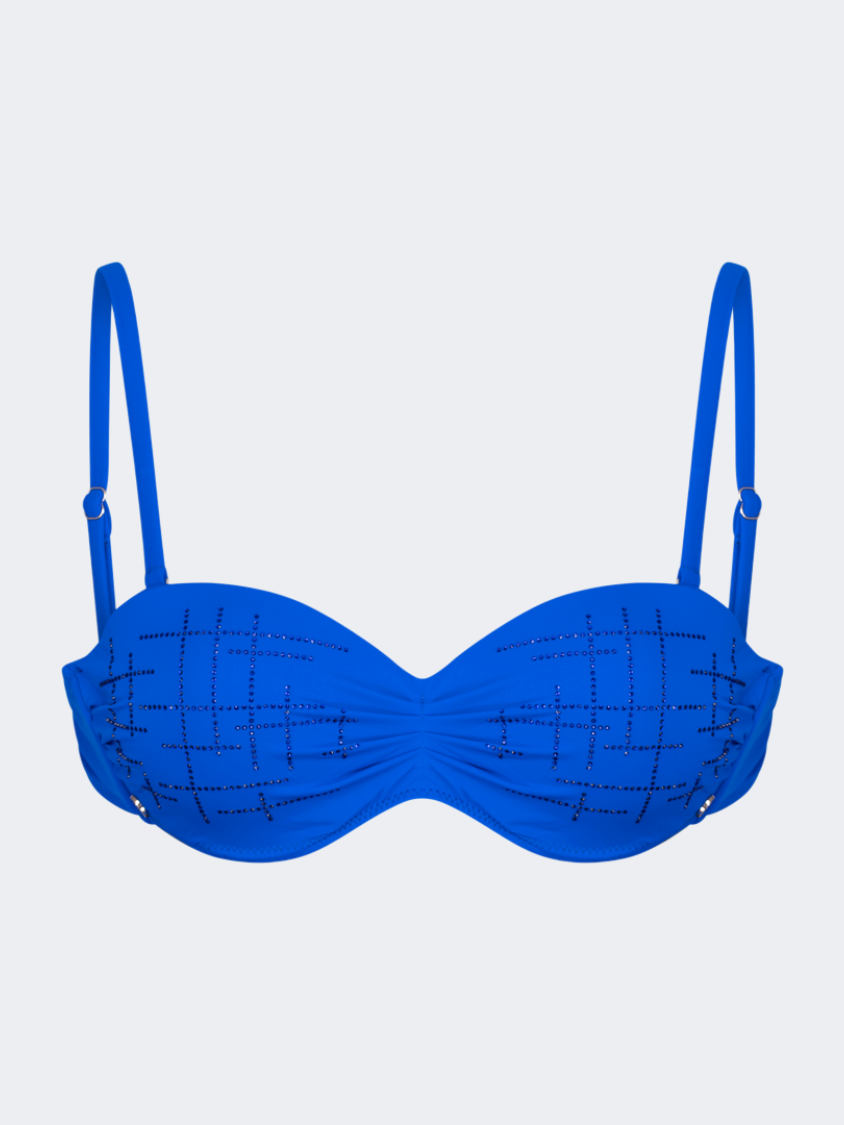 Oil And Gaz Comfortable Women Beach Bra Black