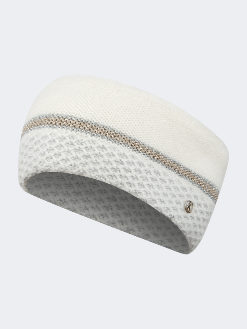 Oil And Gaz Warm Women Lifestyle Head BandWhite
