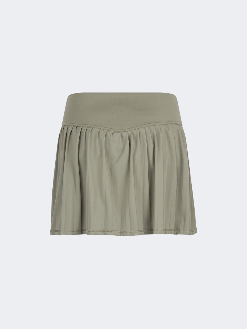 Oil And Gaz Chic Women Lifestyle Skirt Khaki