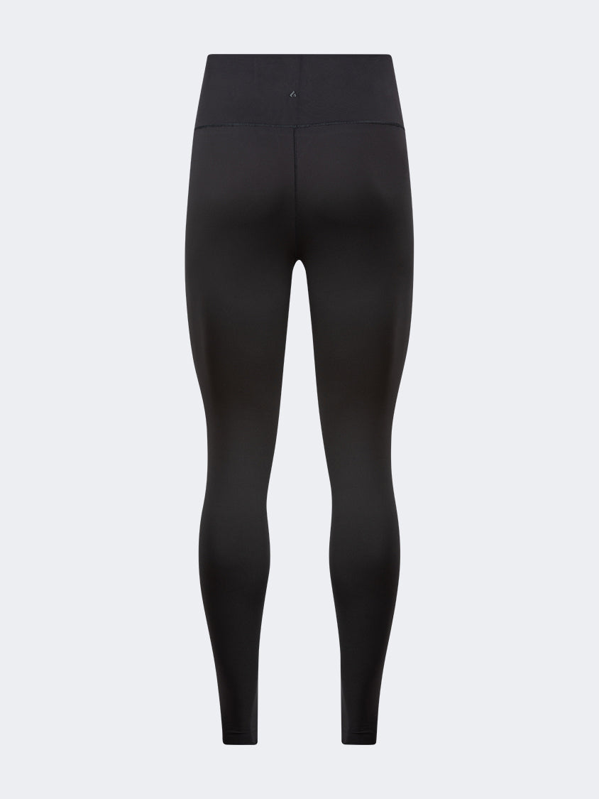 Oil And Gaz Plain Women Lifestyle Tight Black