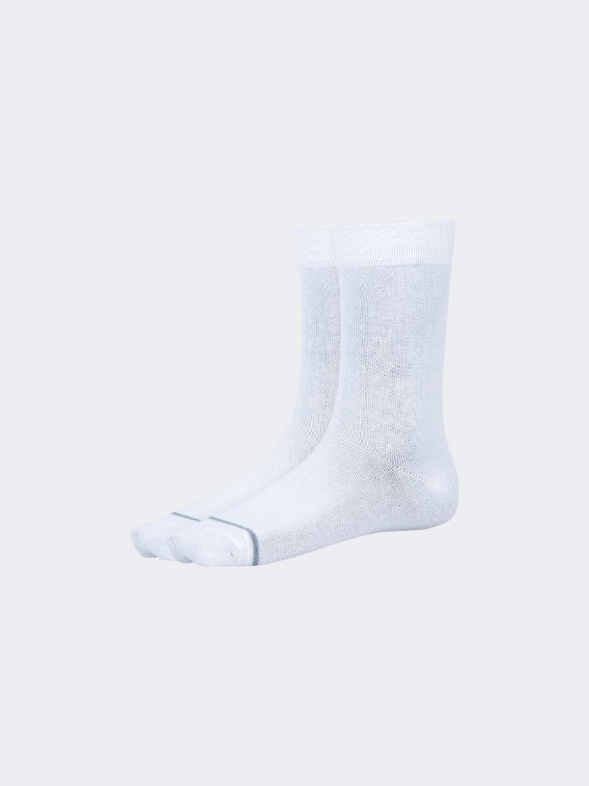 Oil And Gaz Soft 3 Pack Unisex Lifestyle Socks White