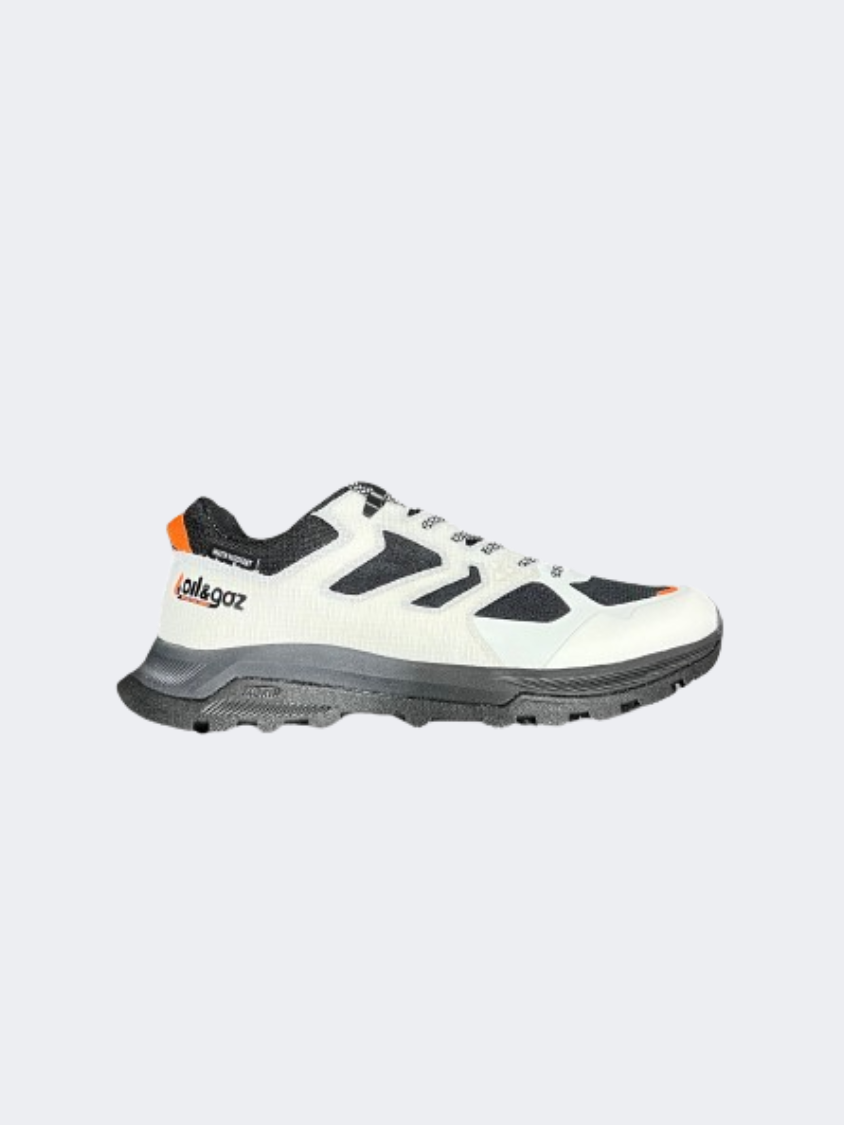 Oil And Gaz Low Unisex Hiking Shoes White