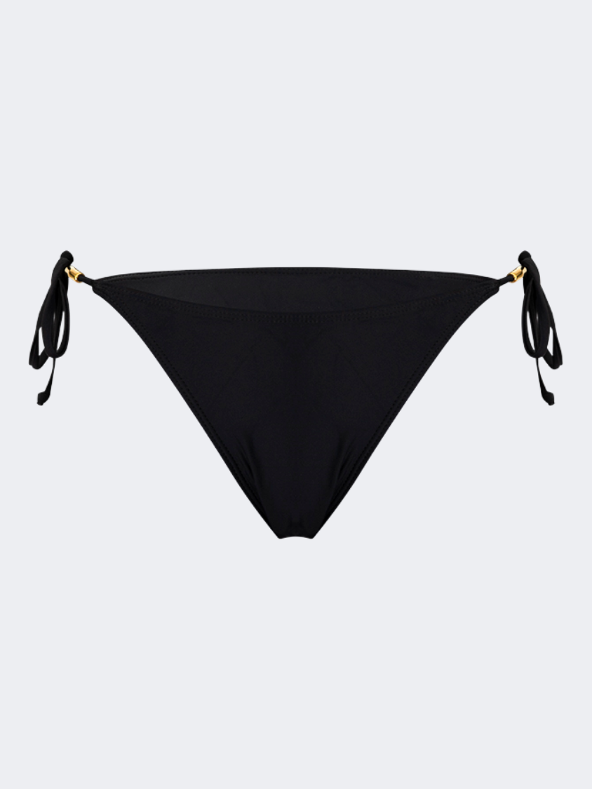 Oil And Gaz Adjustable Women Beach Slip Black