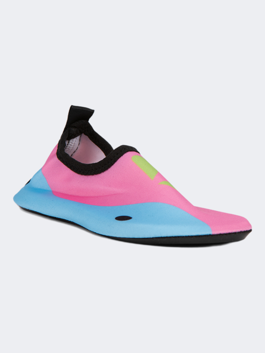 Oil And Gaz Protective Kids Beach Aqua Shoes Pink/Light Blue