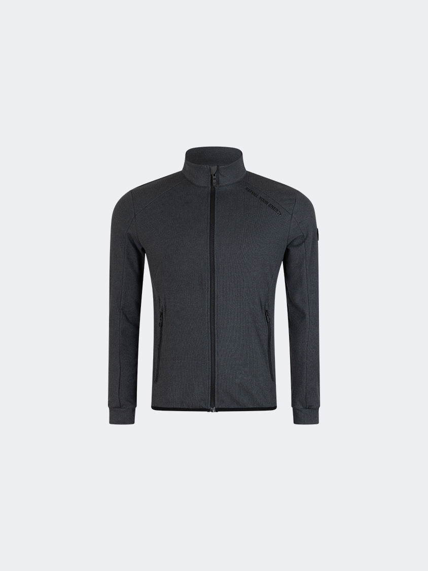 Oil And Gaz Soft Men Skiing Fleece Anthracite