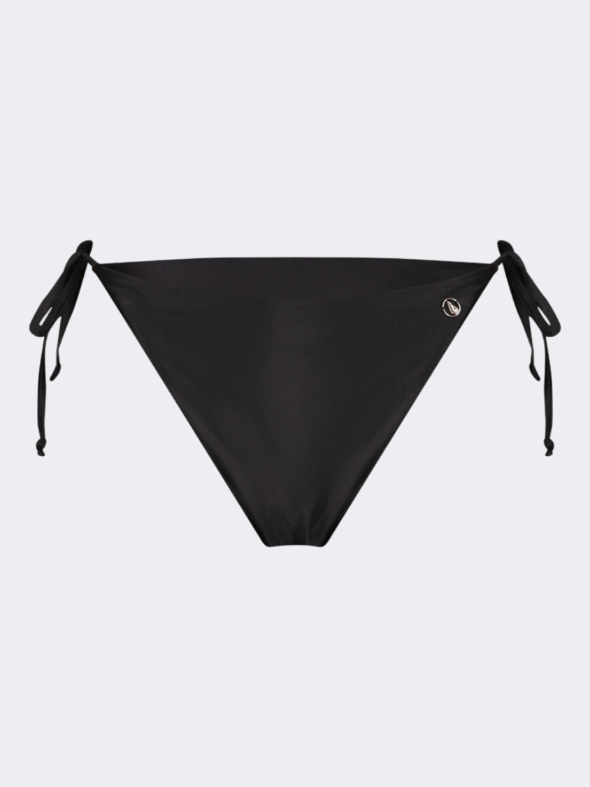 Oil And Gaz Comfortable Women Beach Tie Side Bottom Black