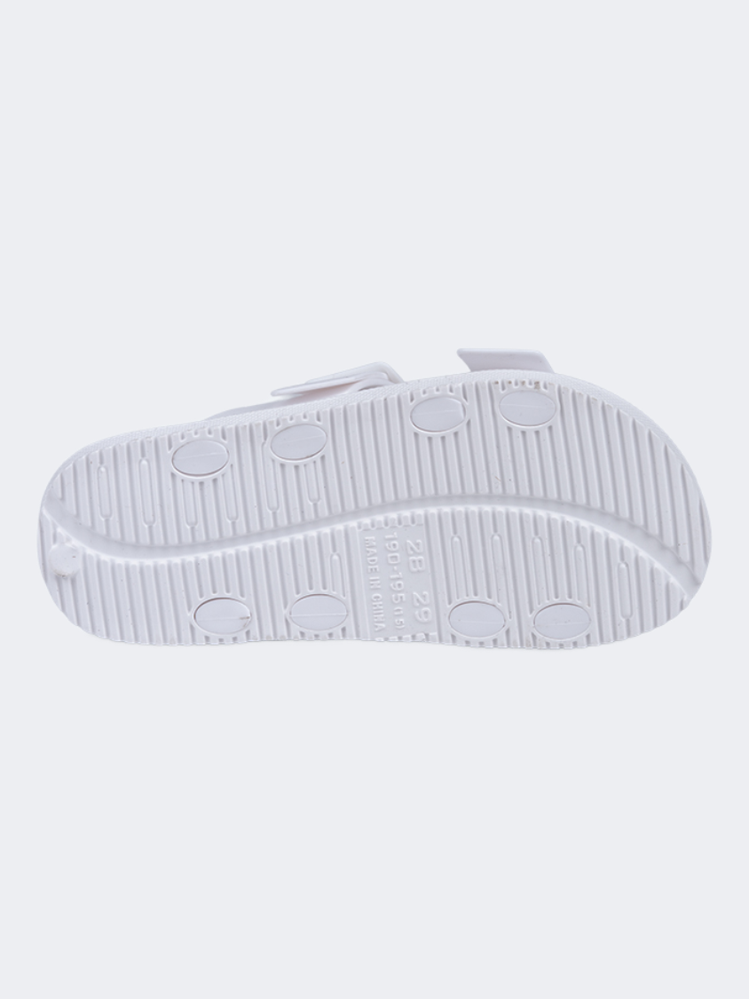 Oil&amp;Gaz Comfortable Kids Lifestyle Slide White