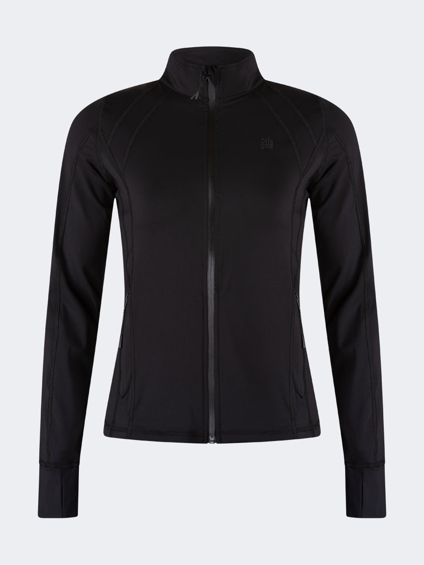 Oil And Gaz Sporty Women Lifestyle  Bbl Jacket  Black