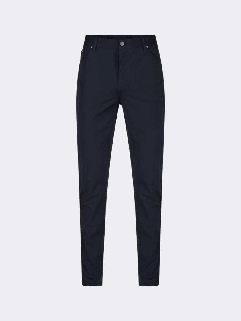 Oil And Gaz Straight-Cut Men Lifestyle 5 Pockets Pant Navy