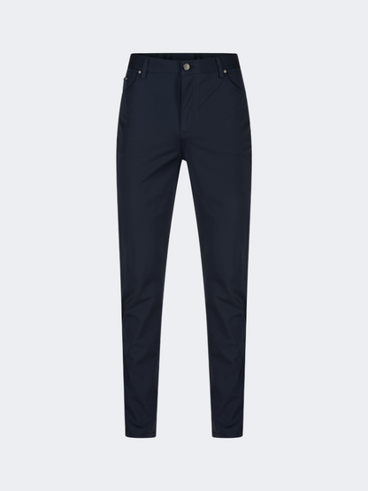 Oil And Gaz Straight-Cut Men Lifestyle 5 Pockets Pant Navy