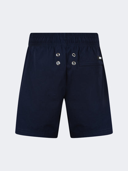 Oil And Gaz Breathable Kids Boys Beach  Swim Short Navy