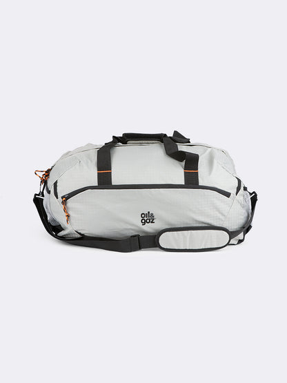Oil And Gaz Functional Unisex Training Duffle Bag  Beige