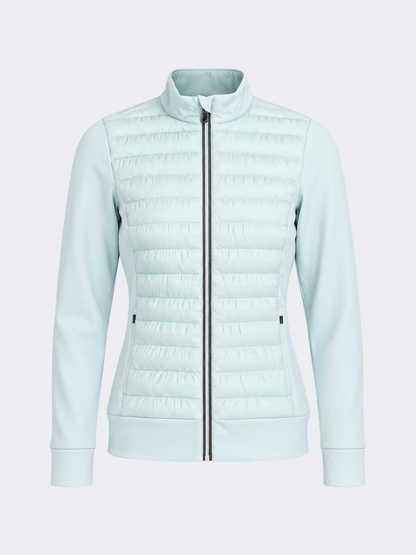 Oil And Gaz Chic Women Lifestyle Filling Jacket Mint Green