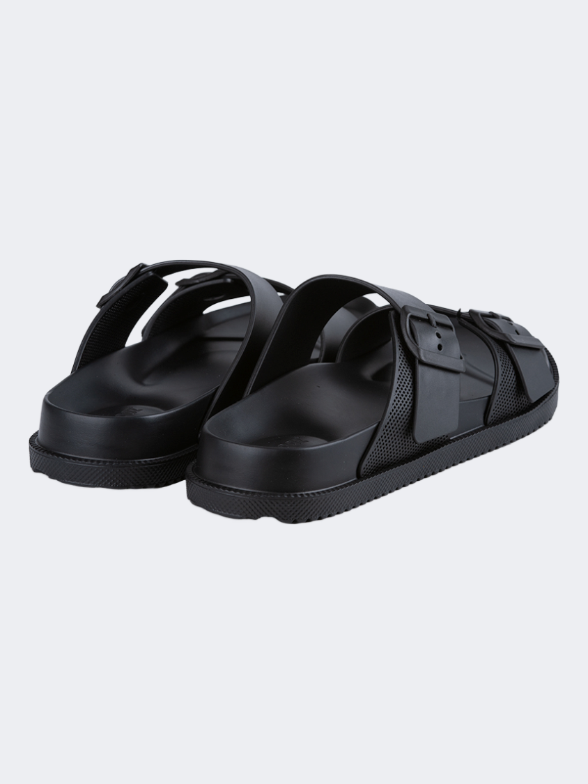 Oil&amp;Gaz Comfortable Men Lifestyle Slide Black