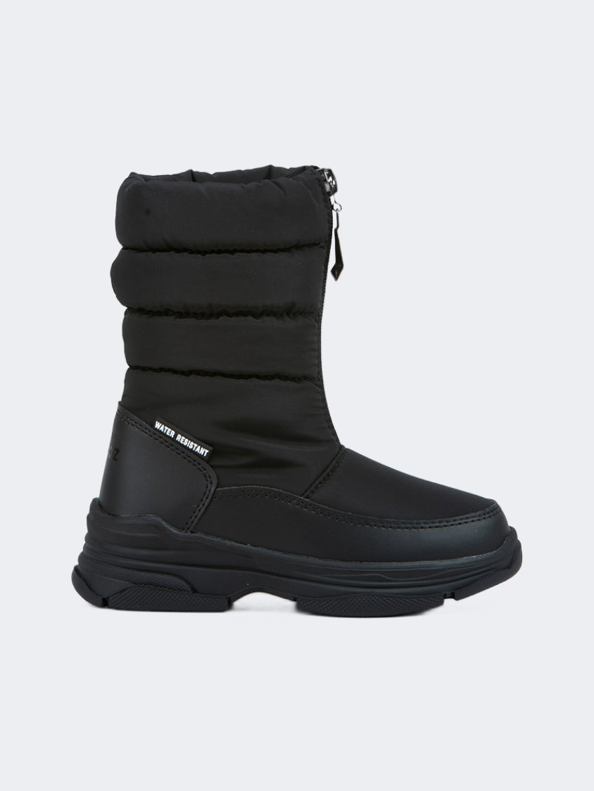 Oil&amp;Gaz After Ski Kids Skiing Boot Black