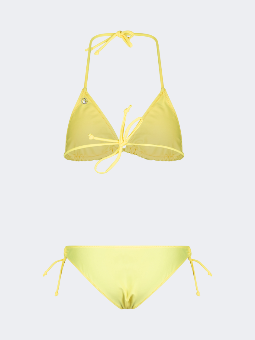 Oil And Gaz Flattering Kids-G Beach Bikini Set Yellow