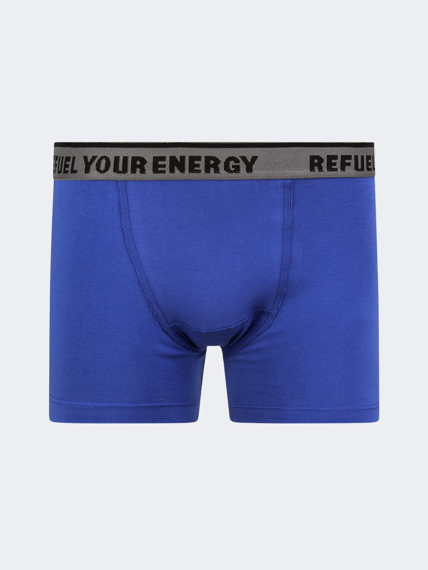 Oil And Gaz Lycra Men Underwear Royal Blue