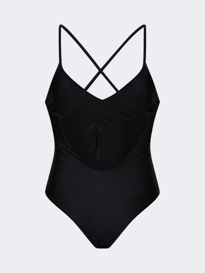 Oil And Gaz Trendy Women Beach Crisscross Black