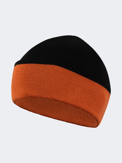 Oil And Gaz Cozy Unisex Lifestyle  Reversible Beanie Black/Havane