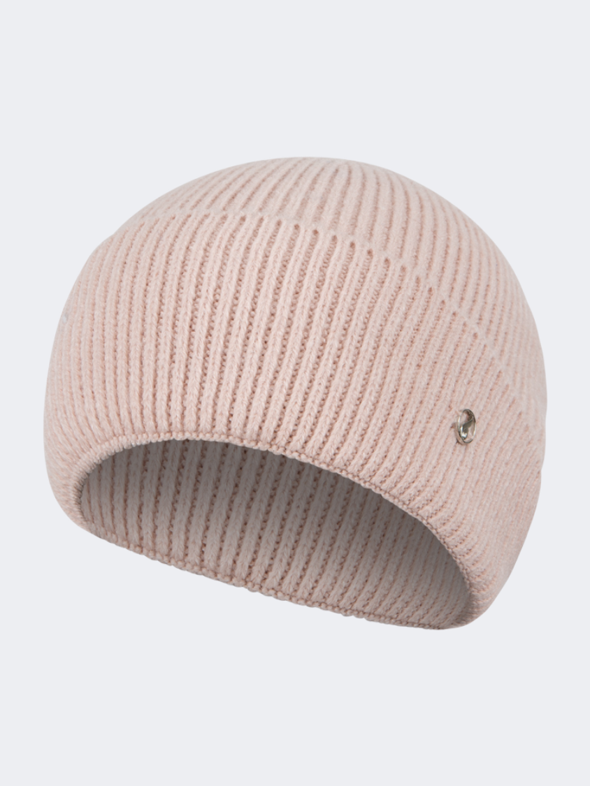 Oil And Gaz Cozy Women Lifestyle Beanie Pink