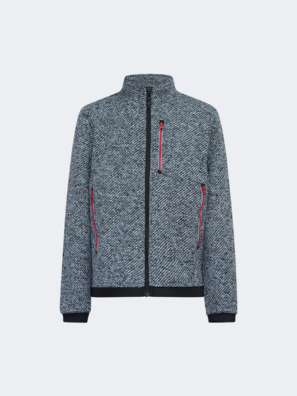 Oil And Gaz Warm Kids-Boys Skiing Fleece Grey