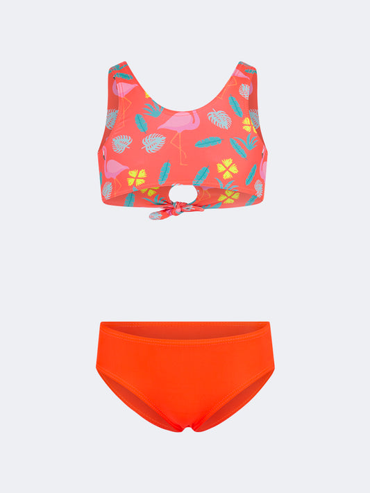 Oil & Gaz Cute Kids-Girls Beach Bikini Set Pink