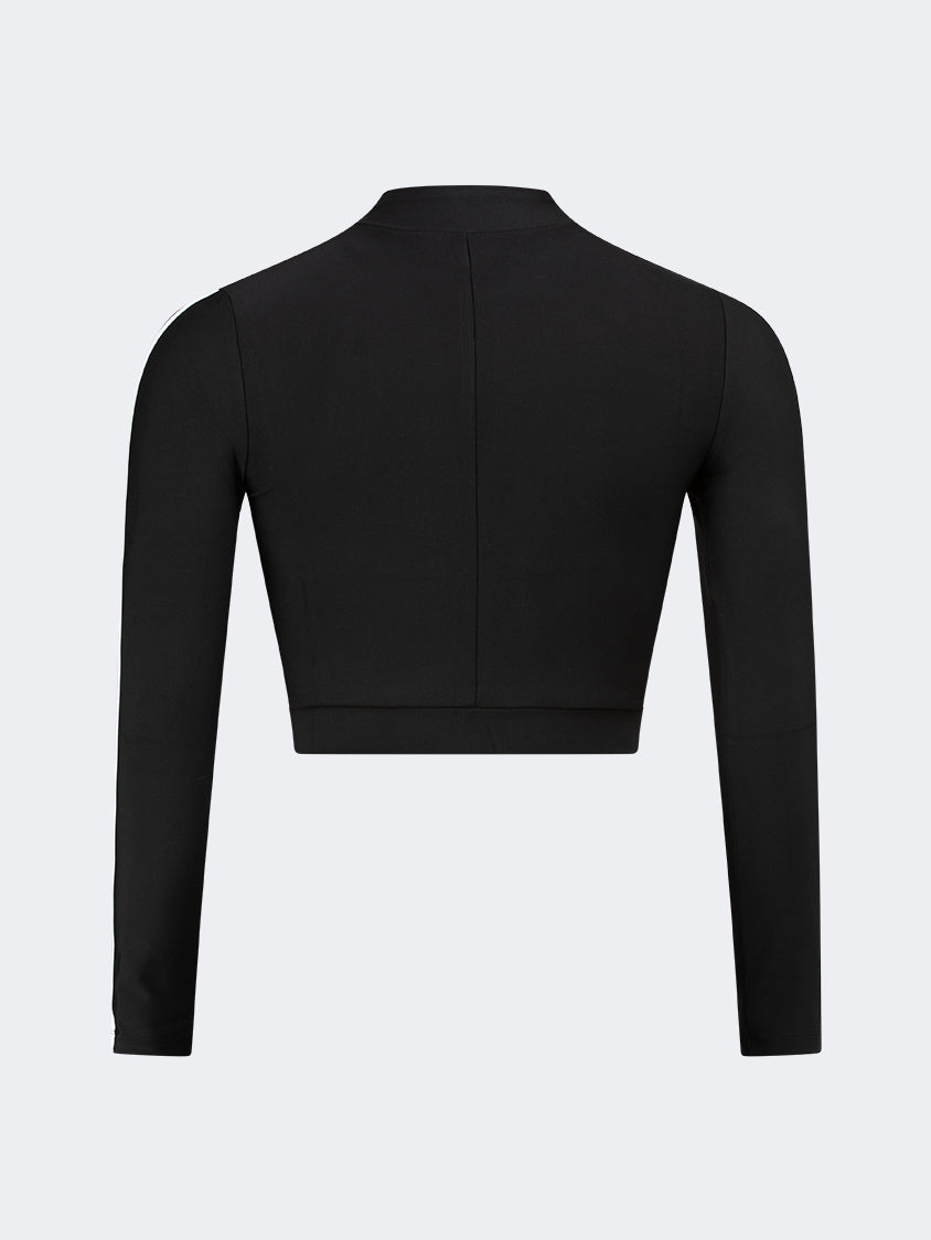 Oil &amp; Gaz Short Cut Women Lifestyle Jacket Black/White