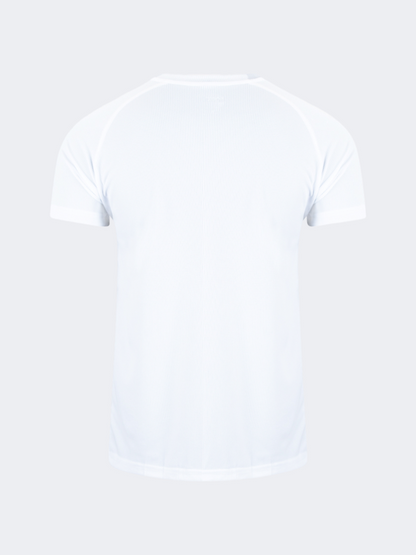 Oil And Gaz Durable Men Multisport T-Shirt White