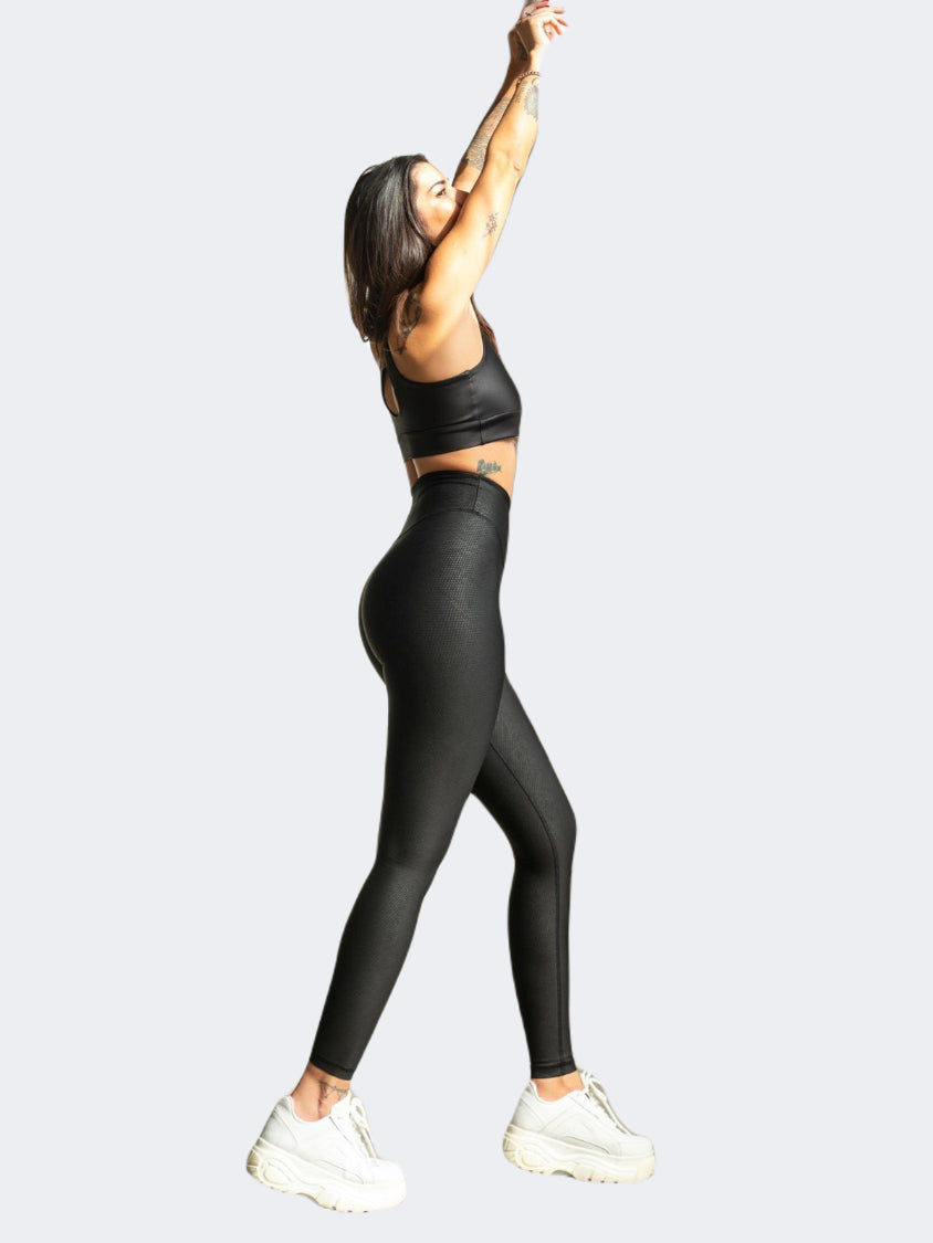 Oil And Gaz Active Women Lifestyle Tight Black