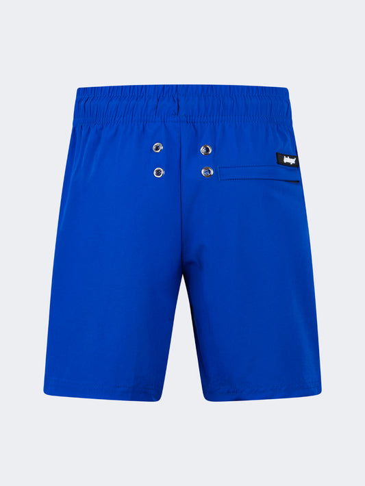 Oil & Gaz Breathable Kids Boys Beach  Swim Short Royal Blue