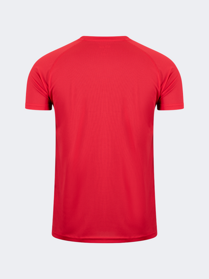 Oil And Gaz Durable Men Multisport T-Shirt Red