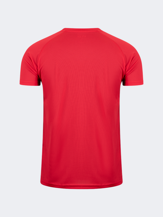 Oil & Gaz Durable Men Multisport T-Shirt Red