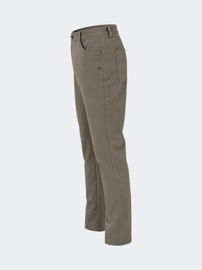 Oil &amp; Gaz Classic Men Lifestyle 5 Pockets Pant Olive