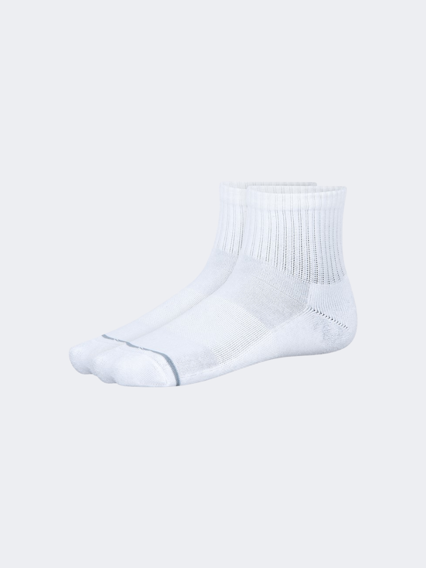 Oil And Gaz Soft 3 Pack Kids Lifestyle Socks White