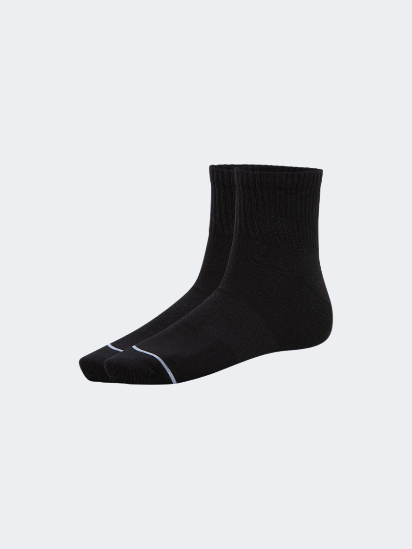 Oil And Gaz Soft 3 Pack Unisex Lifestyle Socks Black