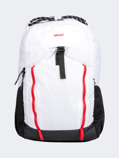 Oil&amp;Gaz Functional Unisex Lifestyle Back Pack White/Red