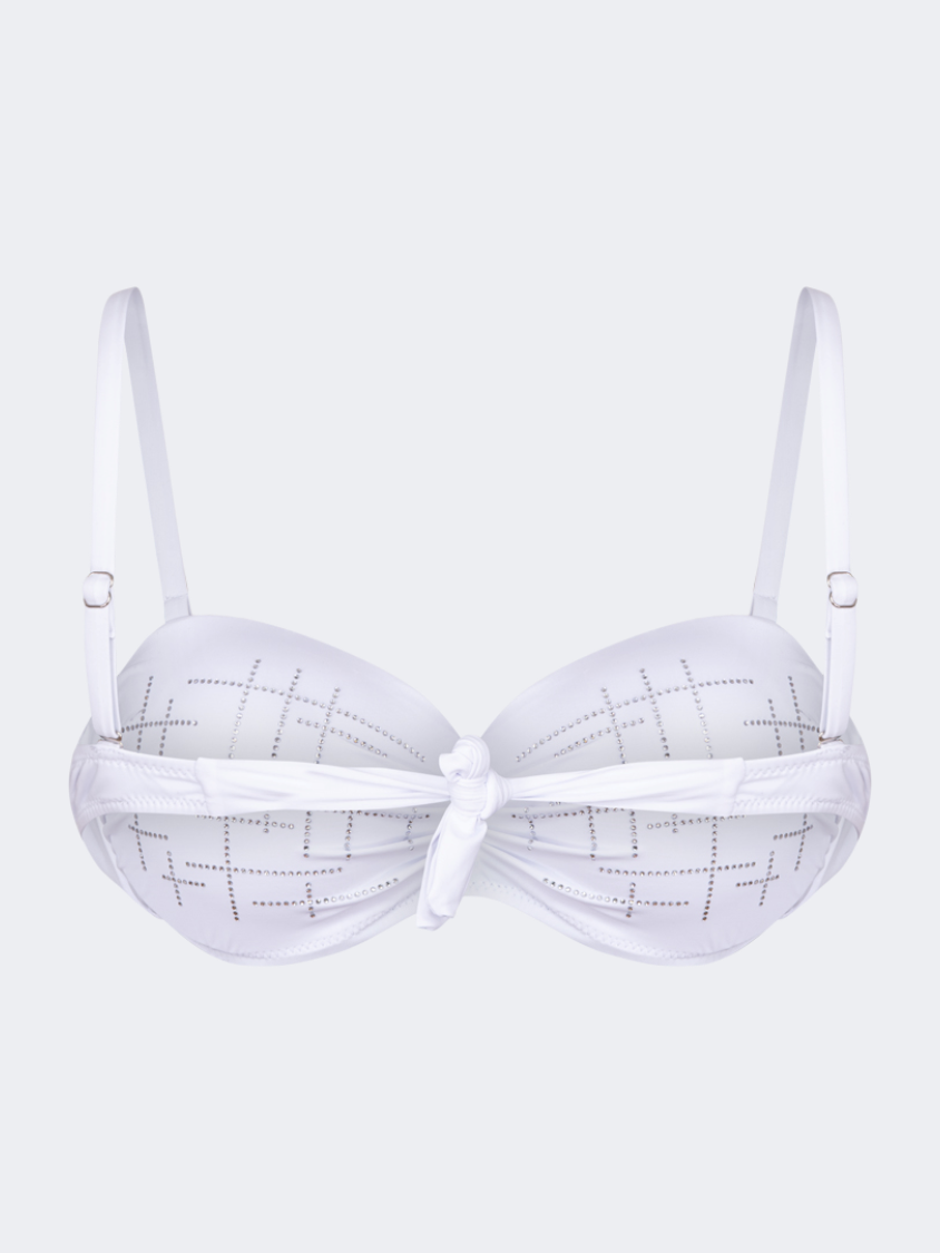 Oil And Gaz Comfortable Women Beach Bra Black
