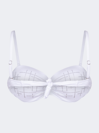 Oil And Gaz Comfortable Women Beach Bra Black