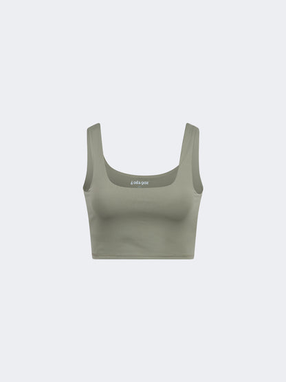 Oil And Gaz Chic Women Lifestyle Bra Khaki