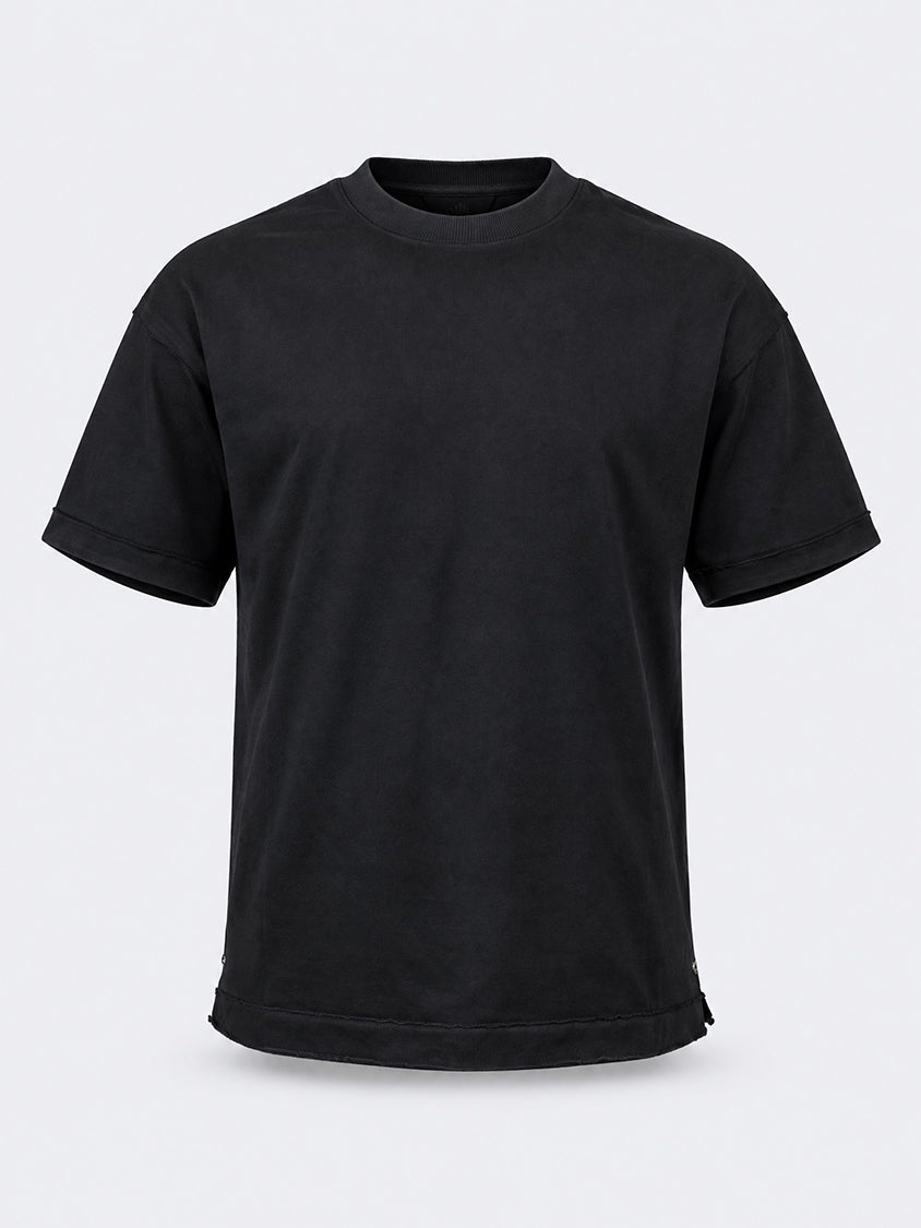 Oil &amp; Gaz Essential Men Lifestyle T-Shirt Black