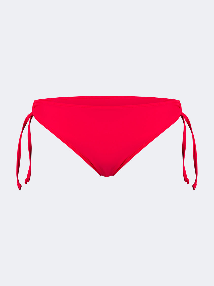 Oil And Gaz Breathable Women Beach Tie-Side Bottom Fuchsia