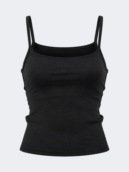 Oil &amp; Gaz Comfortable Women Lifestyle Cross Back Tank Black