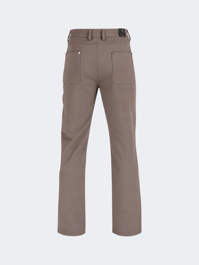Oil &amp; Gaz Classic Men Lifestyle 5 Pockets Pant Brown