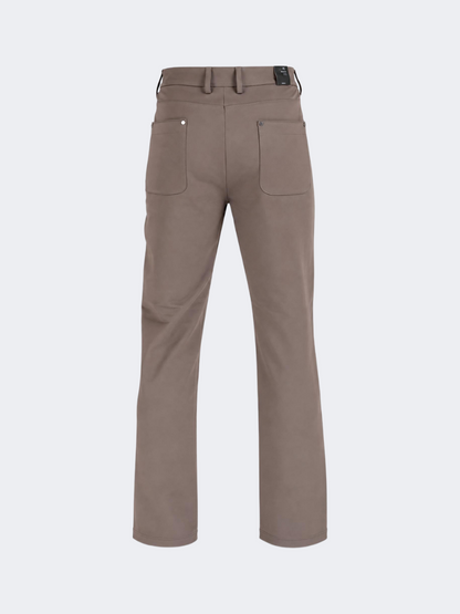 Oil &amp; Gaz Classic Men Lifestyle 5 Pockets Pant Brown