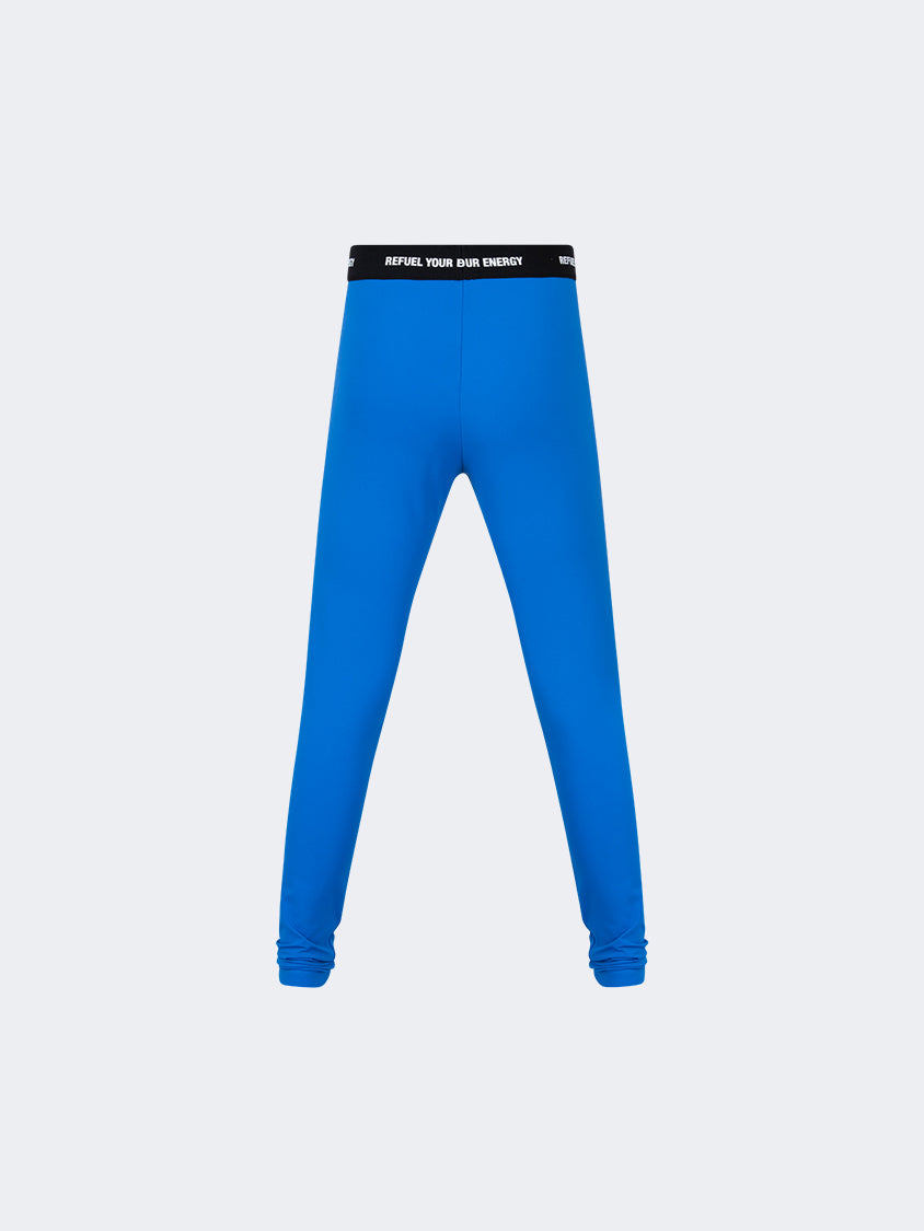 Oil And Gaz Plain Kids-Girls Lifestyle Tight Blue