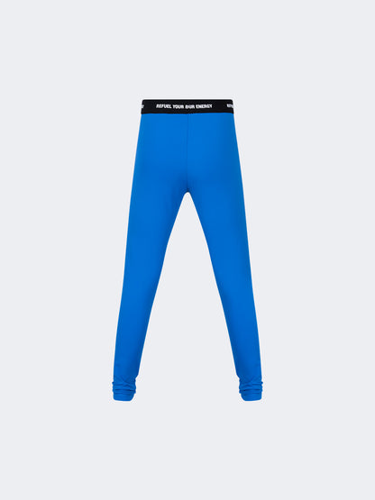 Oil And Gaz Plain Kids-Girls Lifestyle Tight Blue