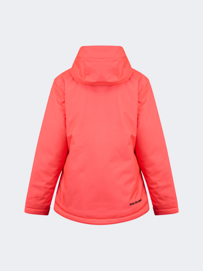 Oil&amp;Gaz Comfortable Kids-Girls Skiing Ski Jacket Pink/White/Black