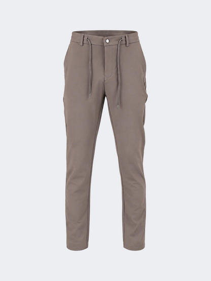 Oil &amp; Gaz Lightweight Men Lifestyle  Chino Pant Brown
